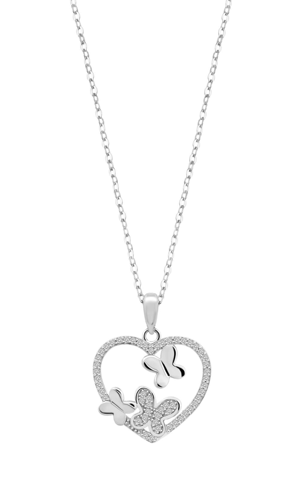 LOTUS SILVER Collar LP3617-1/1 Moments Plata Corazón 42.00 mm Mujer