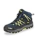 CMP KIDS RIGEL MID TREKKING SHOE WP, Scarpe da Trekking Alta, Unisex - Bambini e ragazzi, Blu (B.Blue-Zafferano 11nd), 36 EU