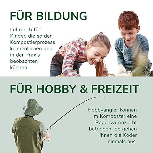Bokashi-Eimer Design-Komposter für Küchenabfälle