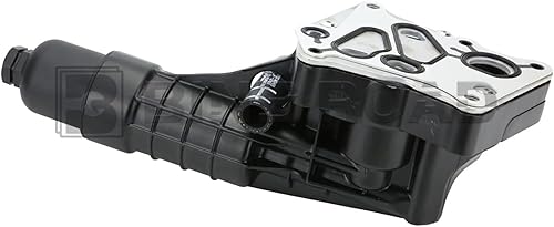 Miniatura 7 de Carcasa del filtro del refrigerador de aceite del motor 2711801410 compatible con Mercedes Benz C250 W204 SLK250 R172 2711801410