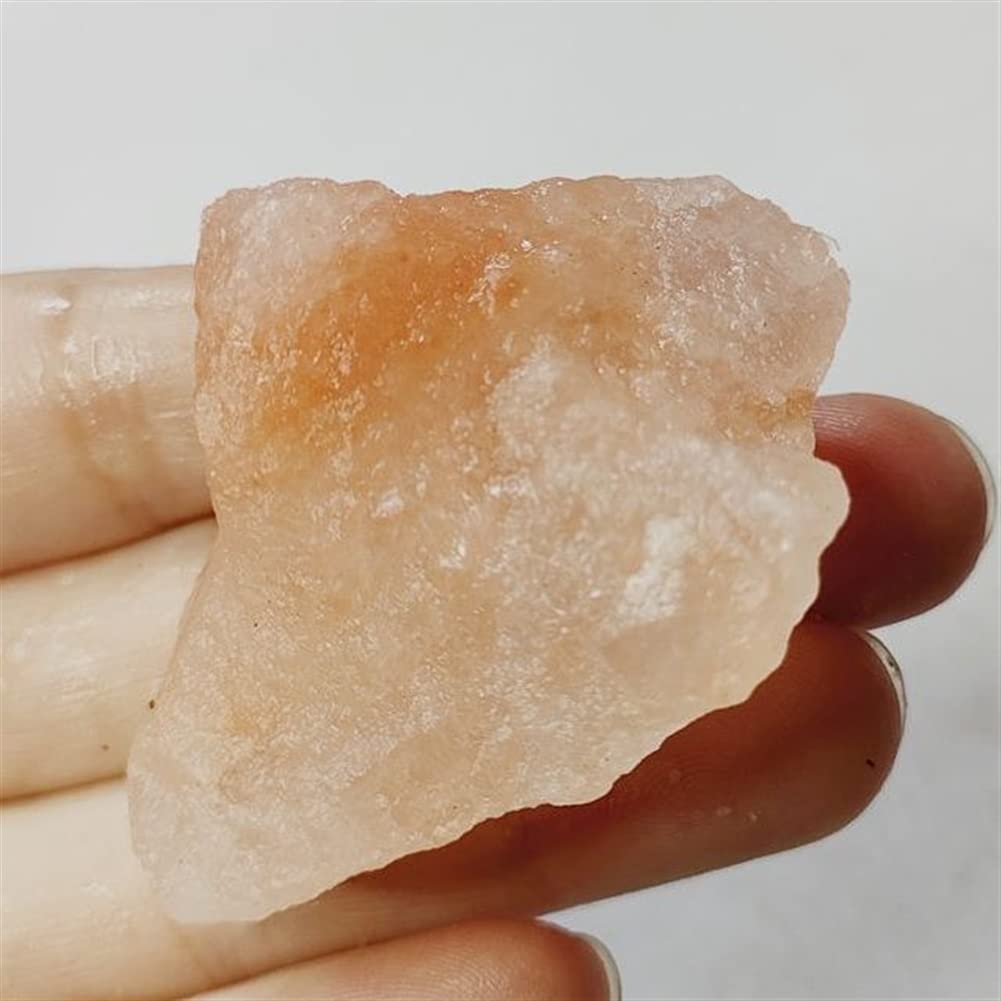 decoración de la habitación Joyería de piedra Cristales y piedras naturales Cristal natural Sal naranja Piedra cruda Sin fuego Difusión aromática Piedra Decoración Desmagnetización Piedra Acuario 3-4