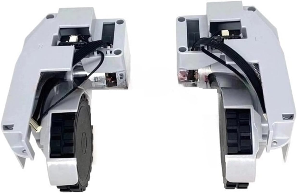Spare Left and Right Wheel Module, Compatible for Lydsto R1，Robot Vacuum Cleaner Replacement Part(Left White)