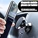 Magnetic Car Mount, MANORDS Stylish 360°Rotation Car Phone Holder, Adjustable Dashboard Mount Compatible iPhone Xs X 8 Plus 7 6s Samsung Galaxy S9 S8 Edge S7 Note 9 and More(Black)