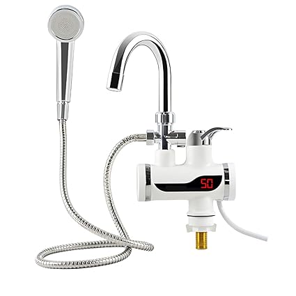 Drumstone 2in1 Electric Instant Shower Water Heater Instant Hot Water Faucet Kitchen instant tap geyser for kitchen sink