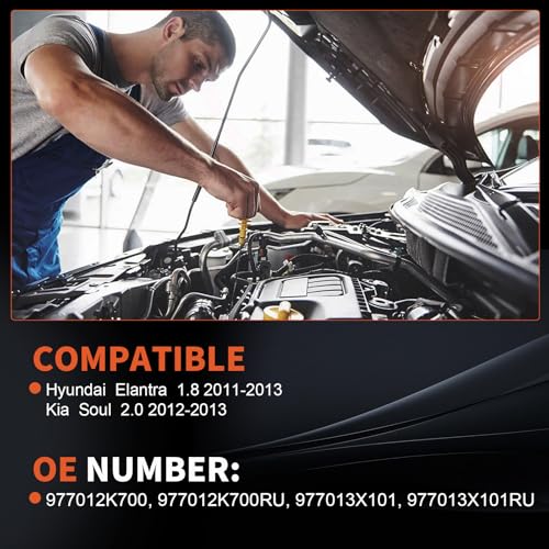 Image of Air Conditioner AC Compressor with Clutch Fit for Hyundai Elantra 1.8L 2013