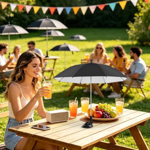 Sombrilla de mesa para bebida mini parasol para piscina 3