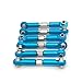 GEZICHTA 6 Pz Regolabile Metallo Linkage Tirare Rod Anteriore/Posteriore Servo Link per Wltoys A949 A959 A969 A979 K929 RC Auto Aggiornamento Ricambi Accessori