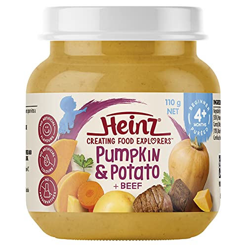Heinz Pumpkin Potato and Beef 6+ months 110 g