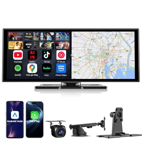 11インチ大画面‼️カーオディオディスプレイYouTube/Netflix試聴 Amazon.co.jp: 11インチ ポータブルディスプレイオーディオ GetPairr