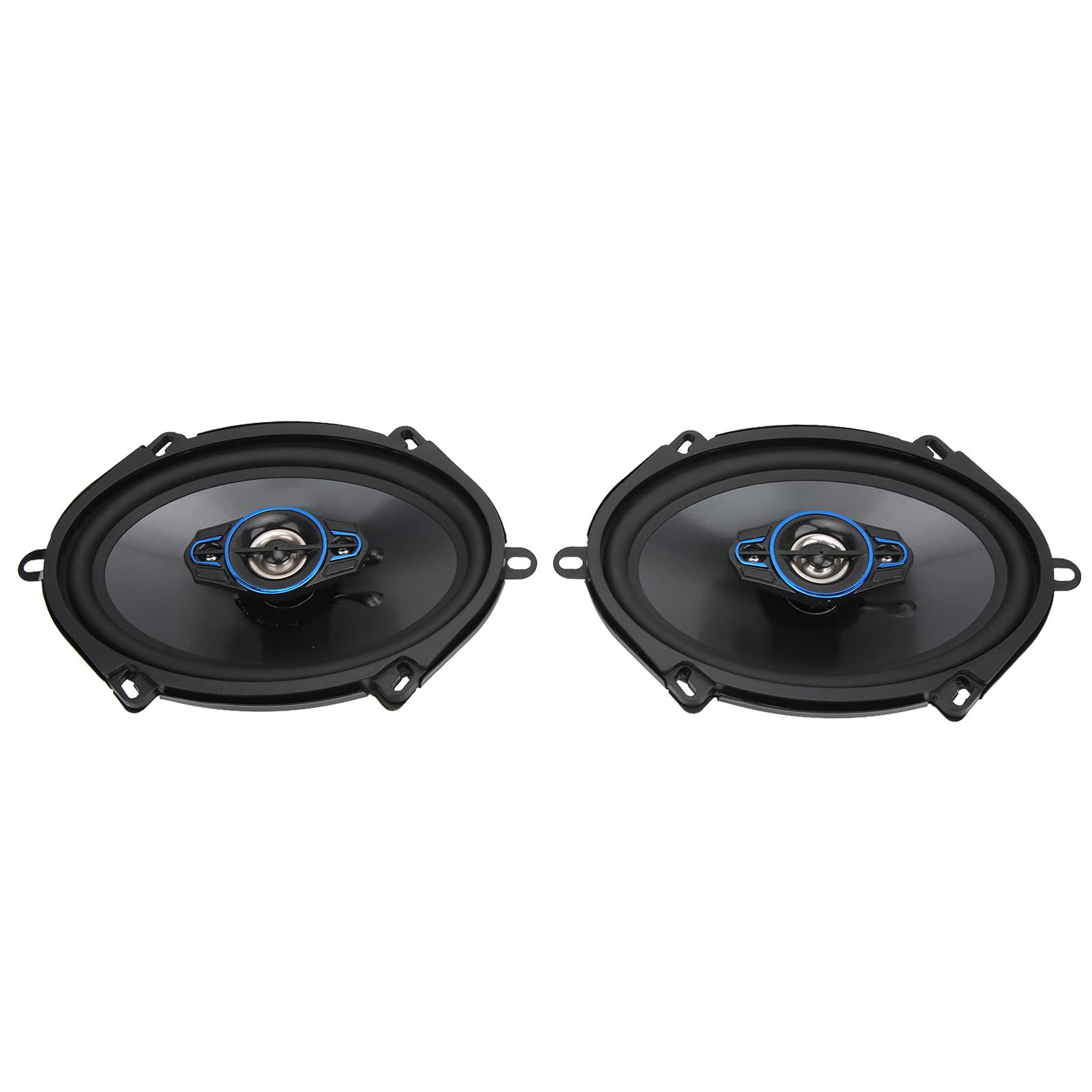 Empareje un de Altavoces para Automóvil de 5x7 Pulgadas y 350 W, Altavoces de Tweeter Coaxiales con Alta Potencia y Amplia Compatibilidad