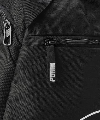Image of Puma Polyester Unisex-Adult Fundamentals Travel Duffle S, Black (9140101), 24 CM