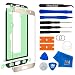 MMOBIEL Front Glass Replacement Compatible with Samsung Galaxy S7 Edge (Gold) Display Touchscreen incl Tool Kit