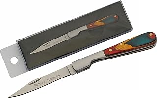 Rancher Stainless Steel Blade Wood Handle 2.75 inch EDC Pocket Folding Toothpick Knife