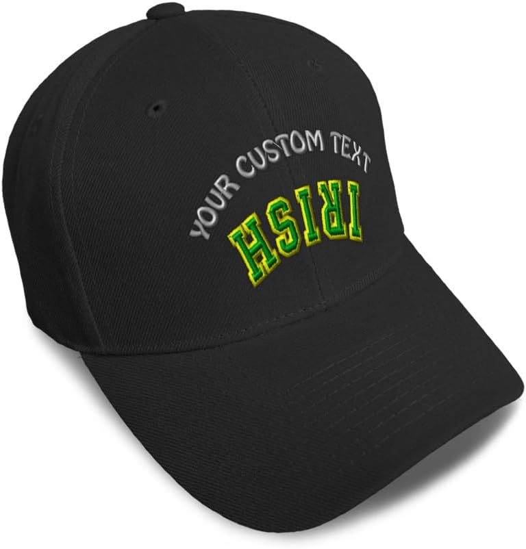 Kids Toddler Baseball Cap Irish Upside Down St Patrick's Shamrock Boys Caps & Girls Caps Cotton