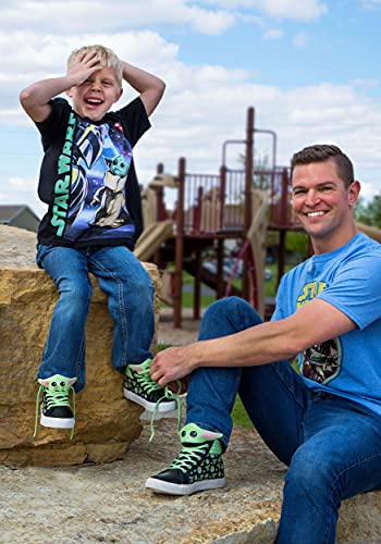 Kid's The Mandalorian The Child Sneakers Grogu High-Top Shoe3