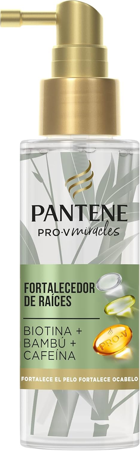Pantene Wurzelstärkendes Wachstum, 100 ml, Behandlung mit Biotin und Proteinen, stärkt die Wurzeln, wächst das Haar, verleiht Volumen und Festigkeit, für trockenes und geschädigtes Haar
