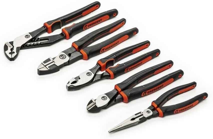 Crescent - Z2 5Pc Mixed Dual Material Plier Set (Z2SET5CG-06)