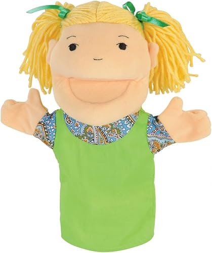 Miniatura 2 de Kaplan - Marionetas de diversidad de aprendizaje temprano, marionetas multiculturales de personas de 12 pulgadas con boca y brazos movibles, juego