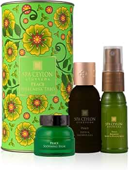 スパセイロン　SPA CEYLON PEACE 4点セット Amazon.co.jp: SPA CEYLON Peace - ウェルネス トリオセット