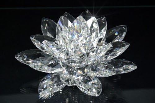 Crystal Lotus W. Swarovski Crystals Made of 100% Swarovski Crystal