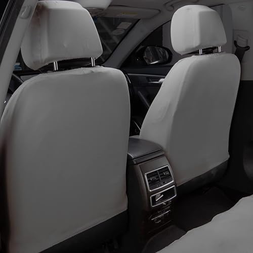 Miniatura 10 de Flying Banner Fundas de asiento de coche para asiento delantero y trasero, de poliéster, protectores de asiento de automóvil, fácil instalación