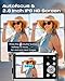 Digitalkamera, AutoFocus 4K Kompaktkamera Fotokamera mit Dual-Kamera mit 32GB Speicherkarte HD 48MP 16X Digitalzoom 2,8" großem Bildschirm Fotoapparat Digitalkamera für Einsteiger（Schwarz）