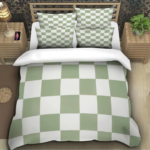 Housse de couette 3D hypoallergique fermeture éclair pour lit simple ado