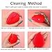 BEAKEY 5 Pcs Makeup Sponge Set, Foundation Blending Beauty Sponge, Flawless for Liquid, Cream, and Powder, Multi-colored Makeup Sponges