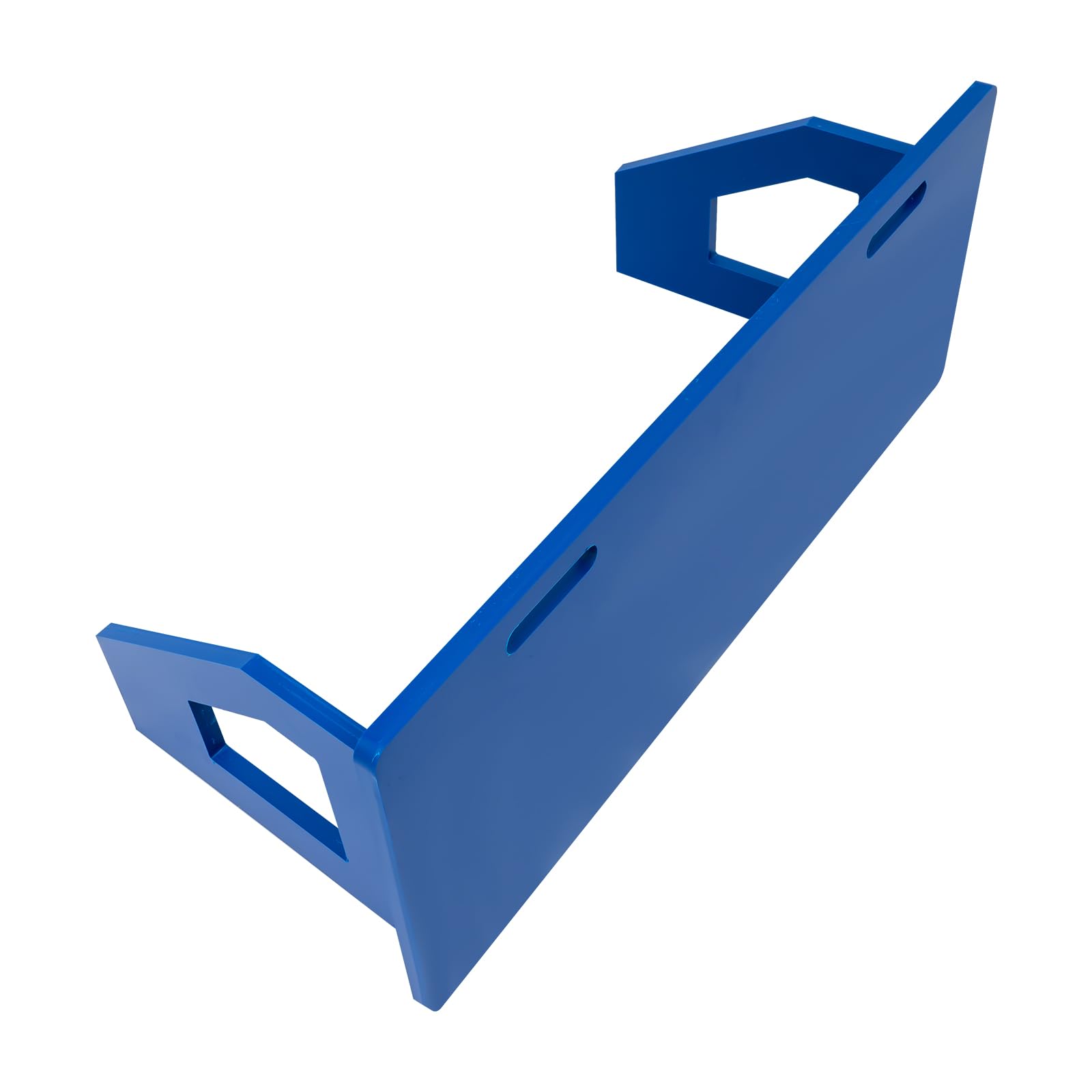 Tabla de rebote de fútbol plegable portátil de pared de rebote para niños tablero de rebote Passing y práctica de tiro azul