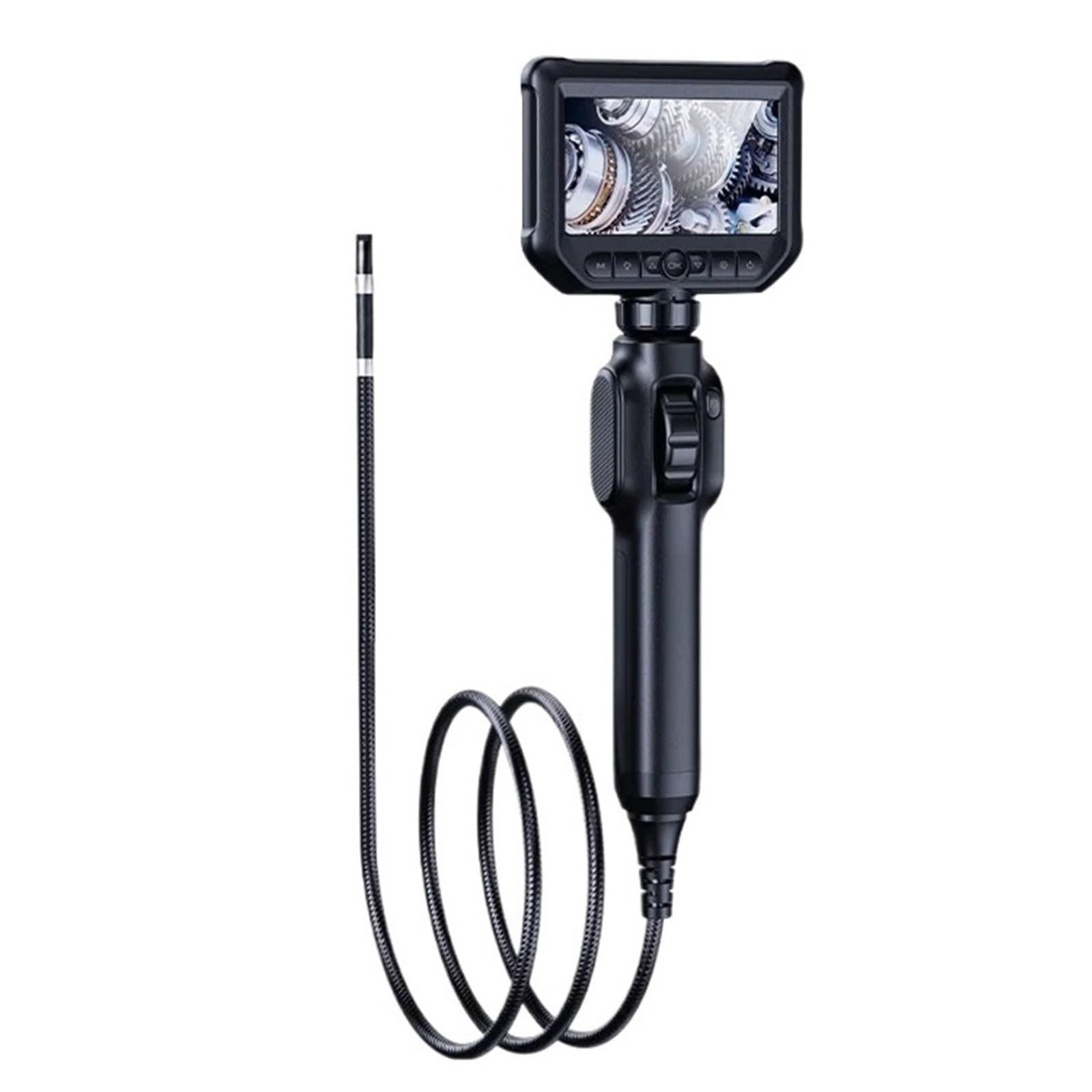 YNIYUJKL Camera, Industrial Endoscope Camera With 4.3-Inch Screen, 360-Degree Rotation Inspection For Automotive Pipelines,For Wall Automotive Engine