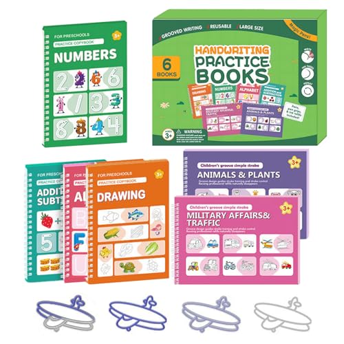 Jouets éducatifs réutilisables pour le tracé et lettres maternelle