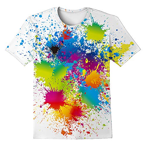 Image of LAIDIPAS Boys Girls 3D Graphic T-Shirt Short Sleeve Tops Tees 6-16 Years