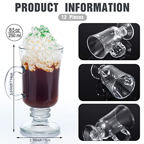 Sieral AE-SIERAL-5143 12 Pieces Irish Coffee Mugs Bulk 8.5 Oz Irish Coffee Glass thumb #1