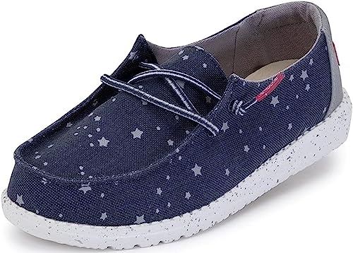 Image of Hey Dude Girl's Wendy Youth, Cat Eye Navy, 9 M US Little Kid