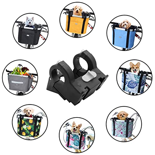Raymace R22-BC Bike Basket Adapter,Quick-Release Bicycle Basket Mounting Bracket Handlebar Accessories thumb #6