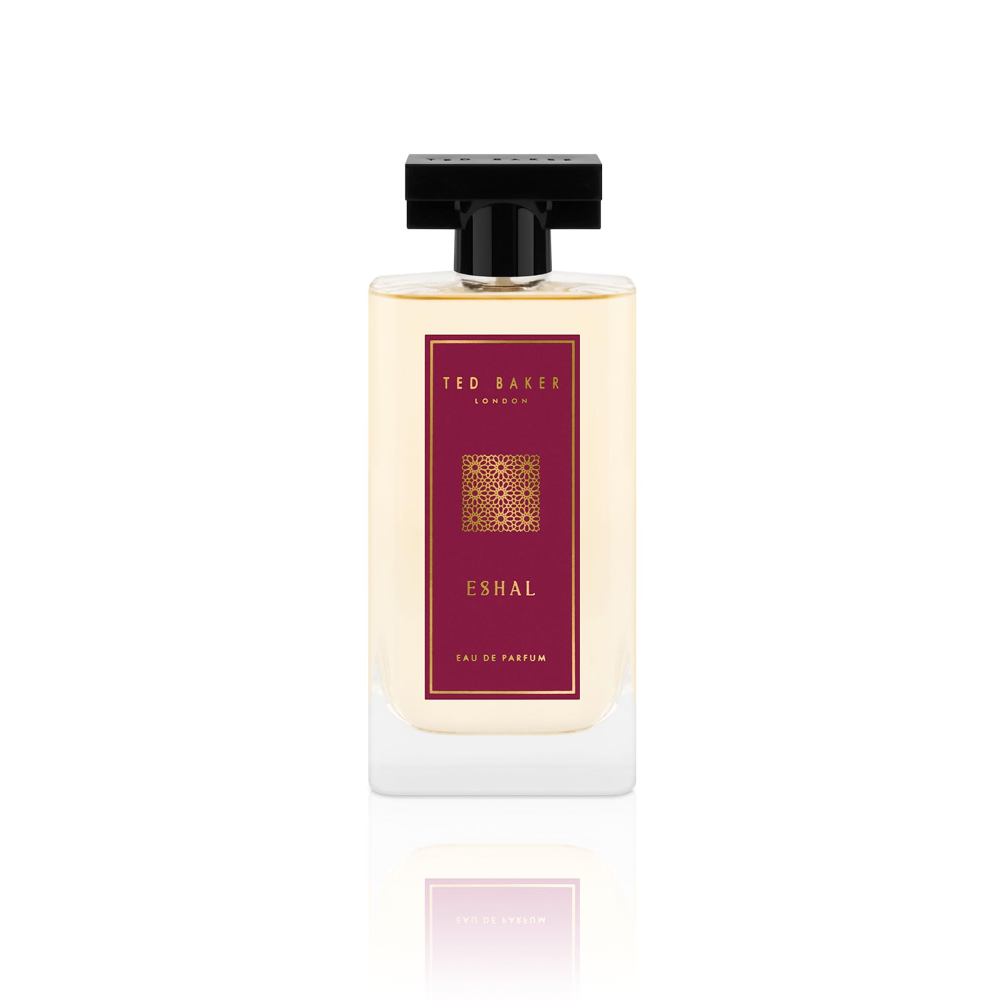 Ted Baker Eshal Eau De Parfum, Oud Amber Vanilla, For Women, 100ml | Long-Lasting Woody Eau De Parfum With Warm Spicy Notes, Soft Musk, Vegan And Cruelty-Free.