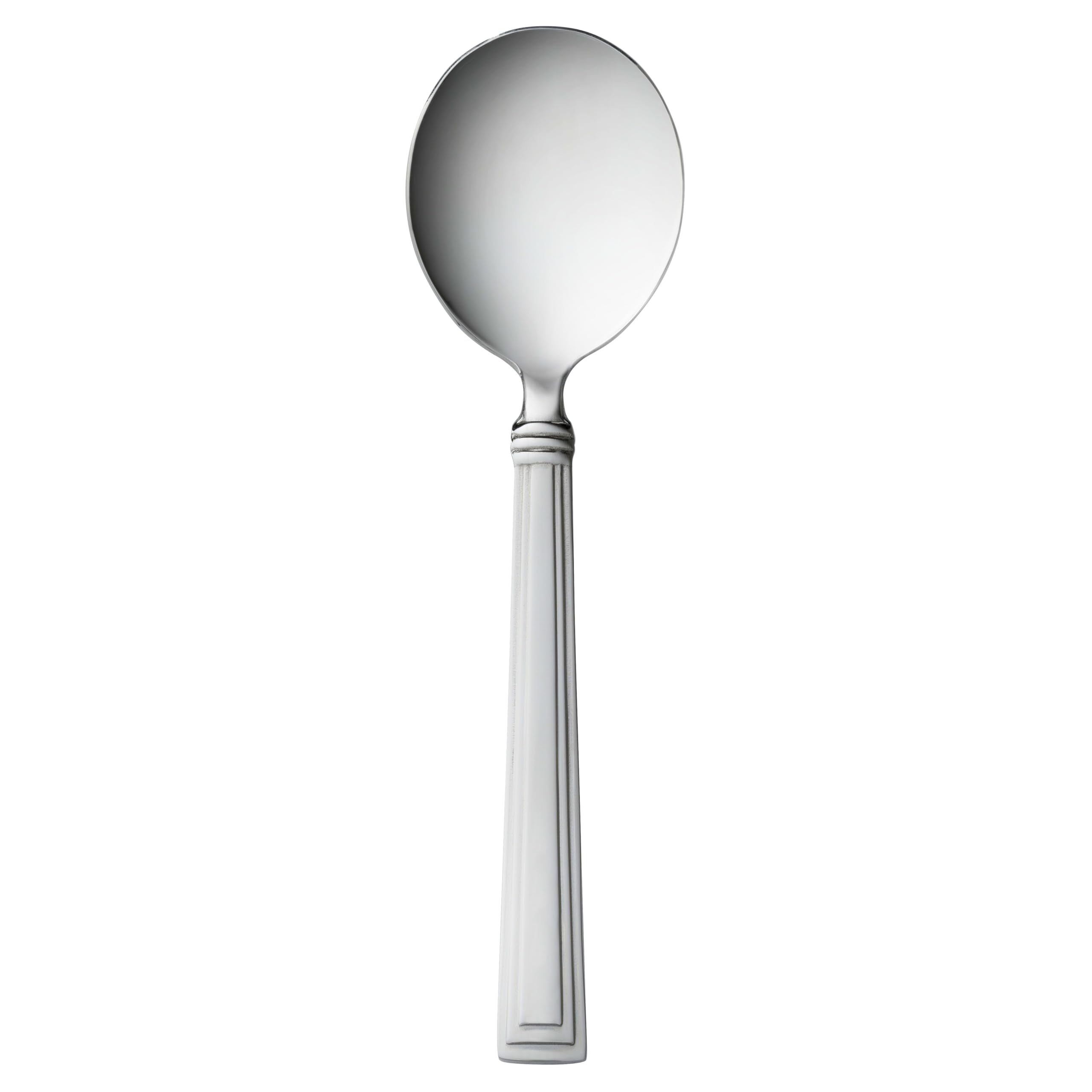 World Tableware 977-016 Slate 18/0 S/S Bouillon Spoon - Dozen by WTI - World Tableware – 18/0 stainless steel, Model 977 016