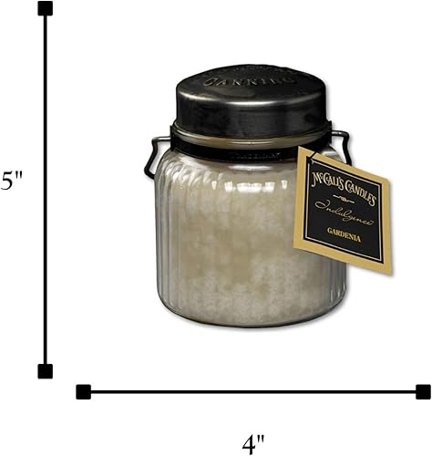 Vista 110 de McCall's Candles Manzanas y calabazas Vela perfumada de 18 onzas Colección Indulgence Doble mecha Tarro ranurado Vertido en Estados