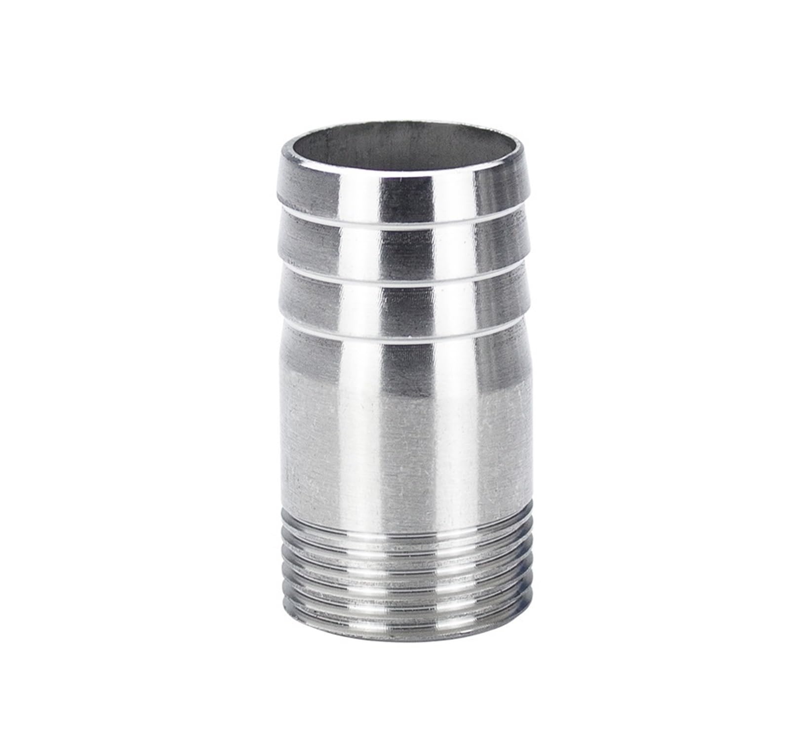 Tuyau rond en acier inoxydable 316L fileté en cuir, joint de tuyau, tête de pagode, filetage externe, tuyau d'eau en cuir, 4/6 minutes, 1 pouce(G2-1/2*height 68mm)