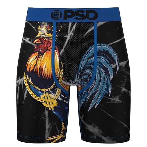 PSD Men's Cocky Boxer Briefs - Breathable and Supportive Men's Underwear with Moisture-Wicking Fabric