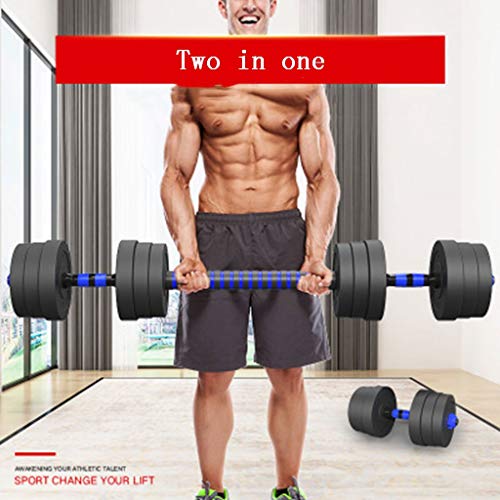Halter Dumbbells Oefening Gewichten verstelbare Barbell Dumbbell Dual-purpose Set halters Fitness Comprehensive… - Afbeelding 4