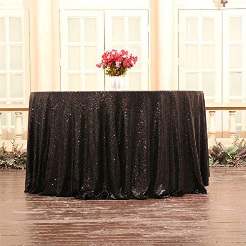 Eternal Beauty Halloween-Tischdecke mit Pailletten, glitzernde Tischdecke für Hochzeit, Party, Weihnachtsdekorationen… – Ansicht 4