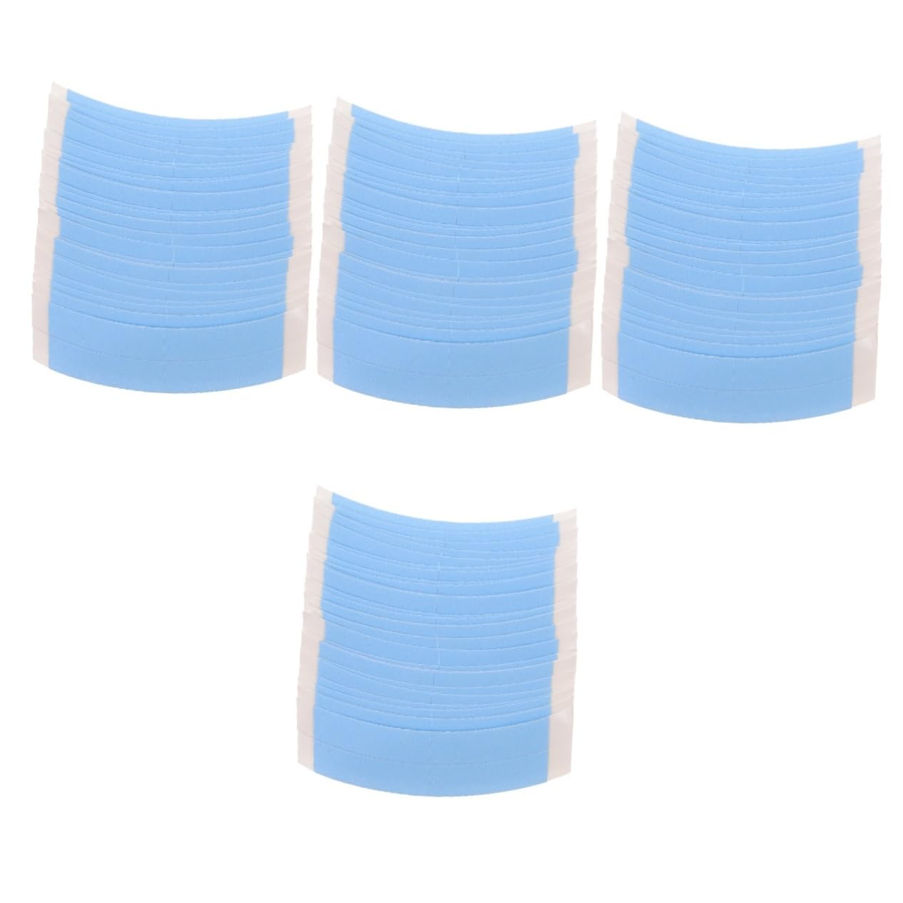 Beavorty Peluca Cinta De Doble Cara Cinta De Encaje Cinta De Tupé De Encaje Pelucas De Encaje Tiras De Cinta Almohadillas Adhesivas Redondas Blue Pegamento 36 Piezas X 4