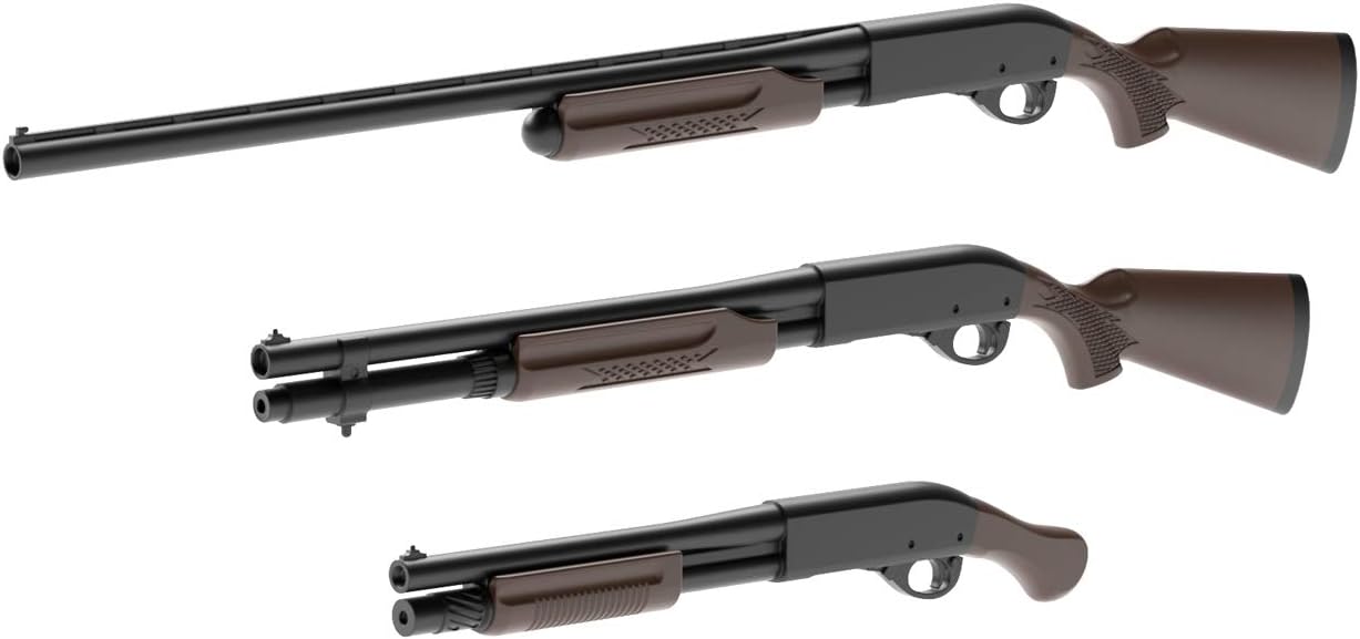 LittleArmory [LA055] M870 Type Hardwood 1/12 Plastic Model