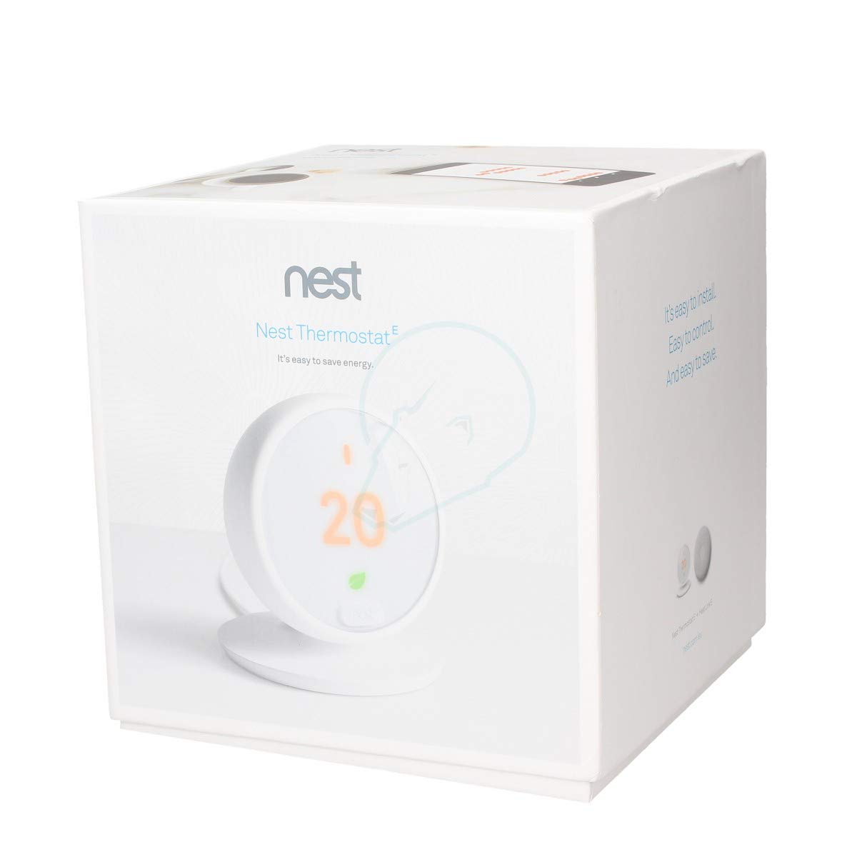 Google Nest Thermostat E With Heat Link E - Save on Energy with Smart Home