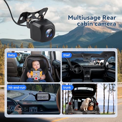 Adelagnes Carplay Display Android Auto Display Dashcam Auto AR Play IPS Touch Screen Kabelloses...
