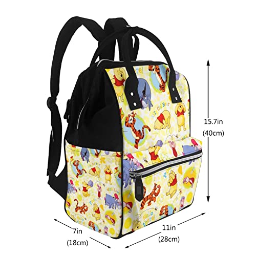 Gypex Cute Bear Diaper Bag Backpack Multifunction Waterproof Travel Maternity Large Bags For Women (Honey Bear 6) #TOP1