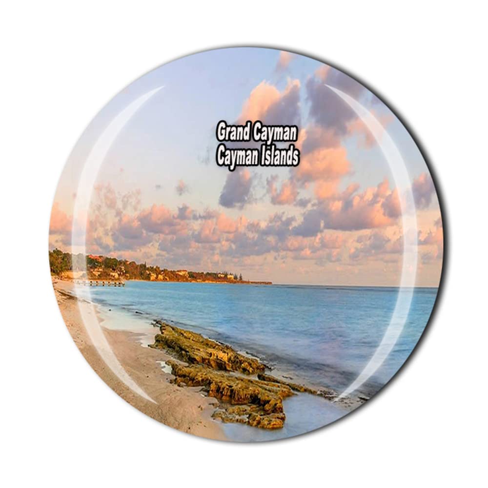 Grand Cayman Islands 3D Fridge Magnet - UK Travel Souvenir & Kitchen Decor