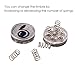 Nobsound 4PCS Spring Anti Vibration Amplifier Feet Speaker Isolation Stand CD Player Pads