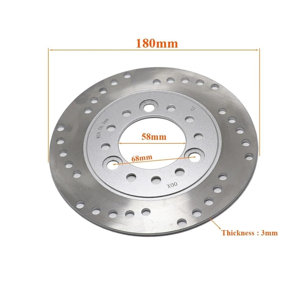 Amazon | 180mm ブレーキディスク/ブレーキローター 180-58-70
